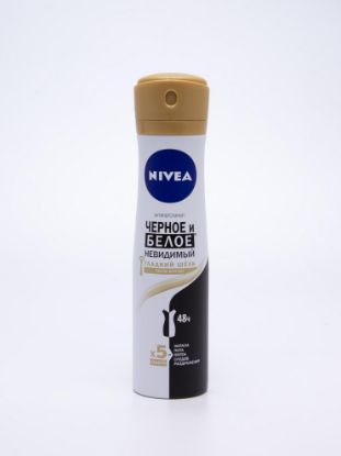 Изображение NIVEA спрей для женщин черное и белое 150мл