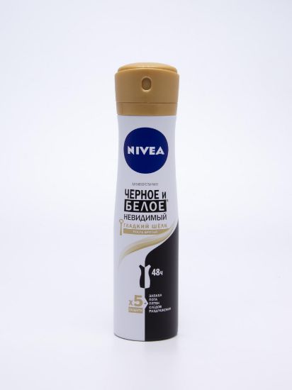 Изображение NIVEA спрей для женщин черное и белое 150мл