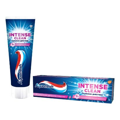 Изображение AQUAFRESH Зубная паста INTENSE CLEAN 75мл.