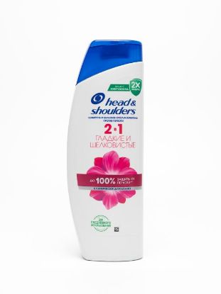 Изображение HEAD SHOULDERS шампунь 2в1 Гладкие и шелковистые 400 мл