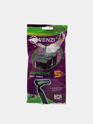 Изображение VENZI MEN Одноразовые бритвенные станки  5 шт