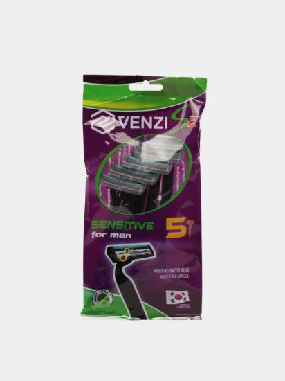Изображение VENZI MEN Одноразовые бритвенные станки  5 шт