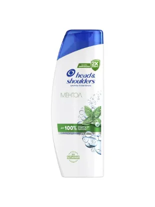 Изображение HEAD SHOULDERS шампунь Ментол 400 мл