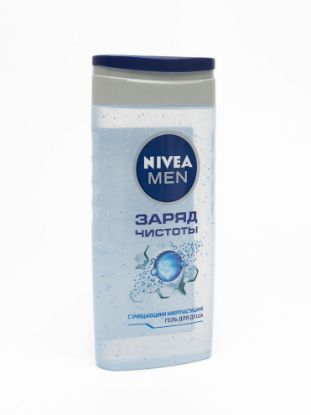 Изображение NIVEA гель для душа для мужчин Заряд чистоты  250 мл