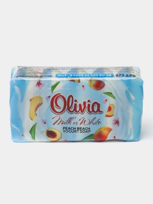 Изображение PALMERA/OLIVIA мыло туалетное персиковый нектар и оливки 275 гр