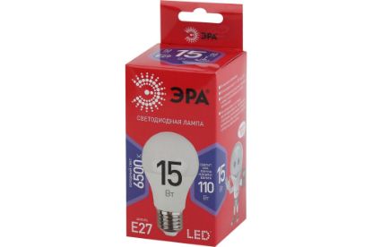 Изображение Лампа A60-15W-865-E27 груша, 120Вт холодный