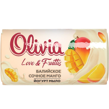 Изображение OLIVIA мыло коктейль пина колада 140 гр