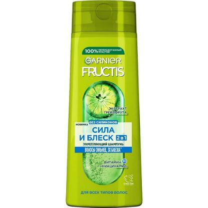 Изображение ФРУКТИС шп.ДЛЯ НОРМ.ВОЛОС 2в1 400мл / FRUCTIS shp CHX NORMAUX 2en1 400ml