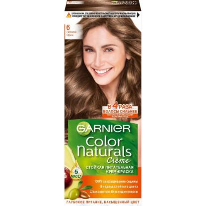 Изображение GARNIER COLOR NATURALS краска для волос лесной орех 6