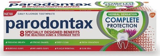 Изображение Зубная паста PARADONTAX HERBAL TOOTHPASTE TP 1X75ML