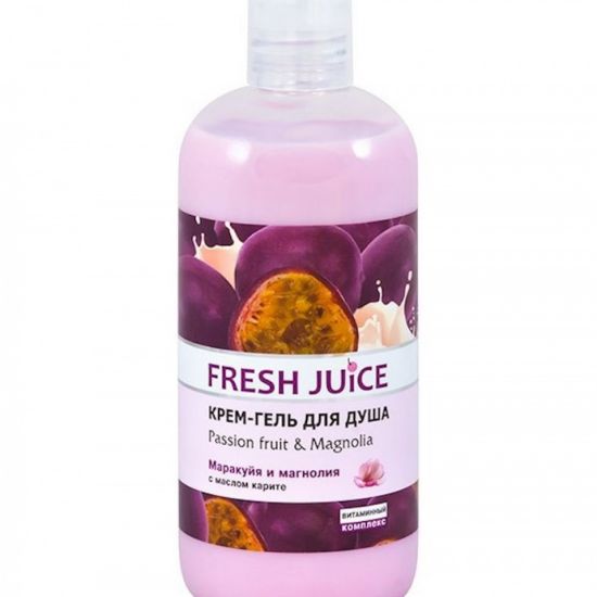Изображение FRESH JUICE гель для душа PASSION FRUIT&MAGNOLIA 500 мл