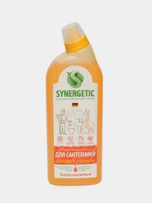 Изображение SYNERGETIC Средство для мытья сантехники грейпфрут и апельсин 5в1 0,7 л