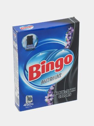 Изображение BINGO авт порошок Чёрно-темный 450 гр