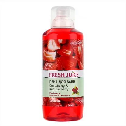 Изображение Fresh JuiceПена для ванн "Strawberry & Red Bayberry", 1000 мл