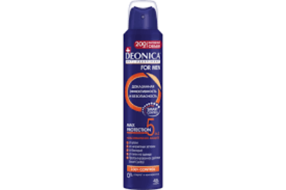 Изображение DEONICA for Men Антиперспирант Антибактериальный эффект, 200 мл (спрей) 6