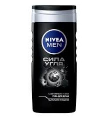 Изображение NIVEA Гель для душа для мужчин Сила угля 500 мл