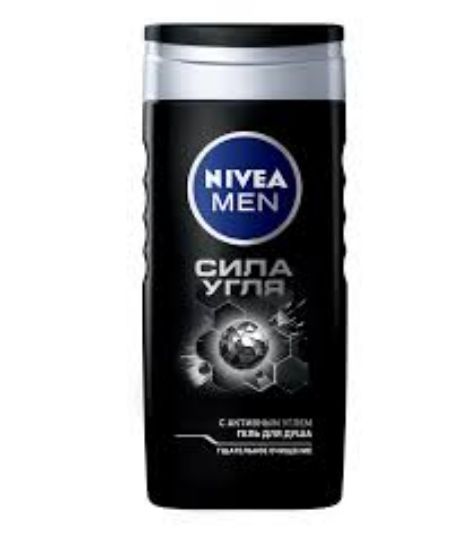 Изображение NIVEA Гель для душа для мужчин Сила угля 500 мл