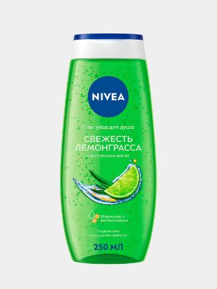 Изображение NIVEA Гель для душа для женщин Свежесть лемонграсса 250 мл