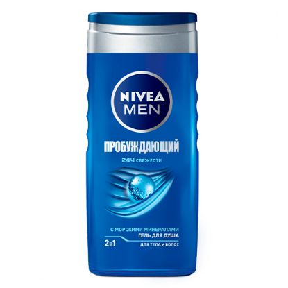 Изображение NIVEA гель для душа для мужчин Пробуждающий 250 мл