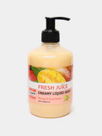 Изображение FRESH JUICE крем-мыло жидкое MANGO&CARAMBOLA 460 мл