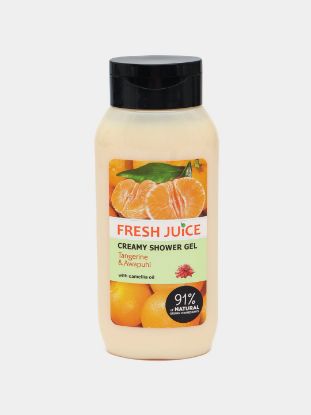 Изображение FRESH JUICE гель для душа TANGERINE&AWAPUHI 400мл