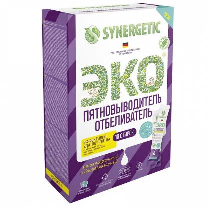 Изображение SYNERGETIC Пятновыводитель-отбеливатель 10-стика