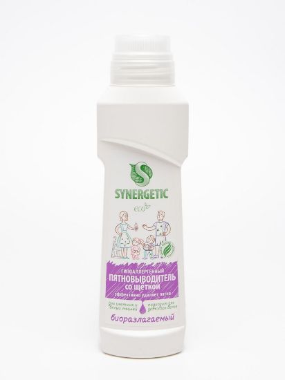 Изображение SYNERGETIC Пятновыводитель со шеткой 0,25л