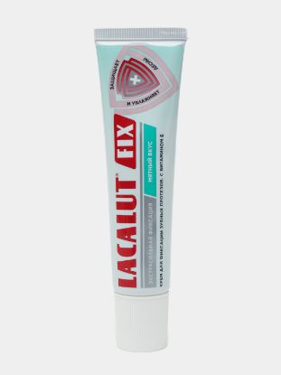 Изображение LACALUT FIX крем для фиксации зубных протезов мятный вкус 40 г