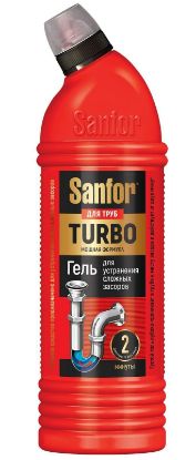 Изображение SANFOR для прочистки труб TURBO 1000 мл