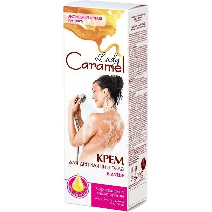 Изображение LADY CARAMEL крем для депиляции тела в душе 100 мл