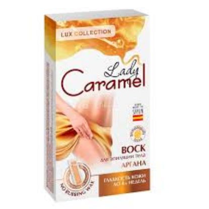 Изображение LADY CARAMEL воск для эпиляции тела Аргана 16 шт