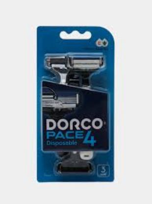 Изображение DARCO PACE 4 одноразовый станок для бритья 3 шт 4 лезвия FRA100-3B(72X3)