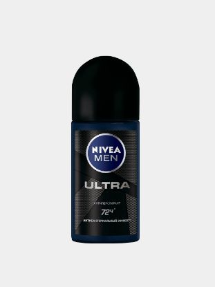 Изображение NIVEA антиперспирант-ролик мужской ULTRA 50 мл