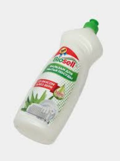 Изображение BIOSELL бальзам для мытья посуды Алоэ вера 1000 мл