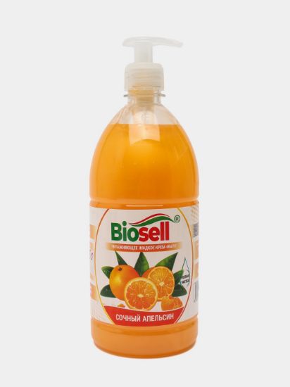 Изображение BIOSELL жидкое мыло Сочный апельсин 1000 мл