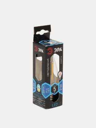 Изображение Лампа B35-5W-840-E27 свеча 40вт нейтральный