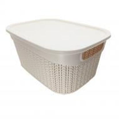 Изображение UCSAN PLASTIK Корзина с крышкой 3,3л M-1162