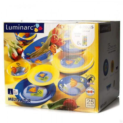 Изображение LUMINARC набор MELYS AZUR 25шт
