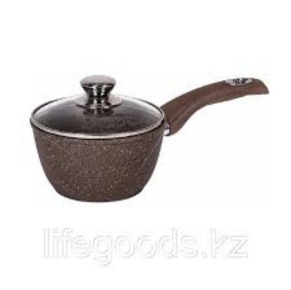 Изображение МЕЧТА Ковш 1,7л АП Гранит Brown со сьемной ручкой 082806