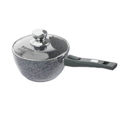 Изображение МЕЧТА Ковш 1,7л АП Гранит Brown с несьемной ручкой 82806