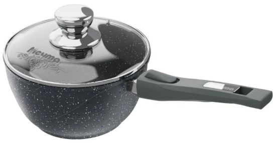 Изображение МЕЧТА Ковш 1,7 л Гранит STAR с несъемной ручкой 82803