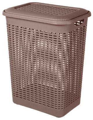 Изображение Корзина для белья 50 л 420x310x560 мм 431293407