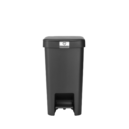 Изображение 800306 Brabantia Ведро мусорное StepUp Pedal 16л Dark Grey