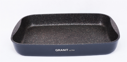 Изображение KUKMARA Противень 365x260x55мм GRANIT ULTRA ПГО02A