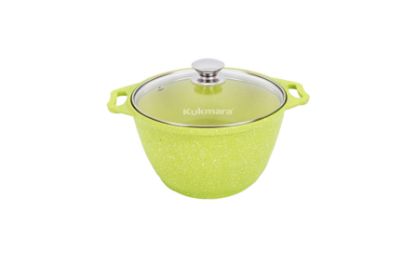 Изображение KUKMARA Кастрюля 4л со стек.крышкой LIME К41TSL