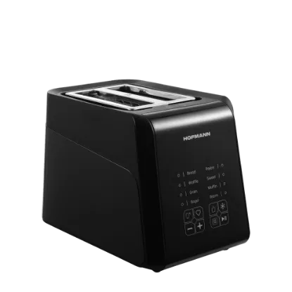 Изображение Электрические бытовые тостеры марки HOFMANN модель STT1407LCB/HF Цвет: Черный, Материал корпуса: мет