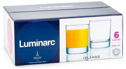 Изображение LUMINARC Cтакан низкий "Исланд" 300 мл, 6 шт