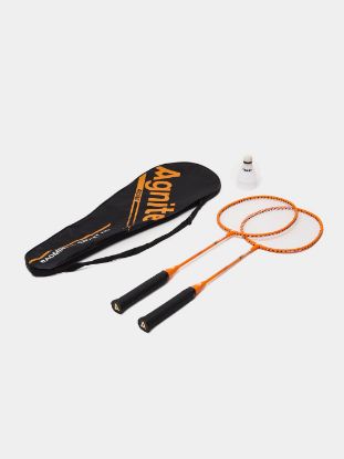 Изображение Ракетка для бадминтона - пара (660 мм~680 мм) ORANGE Agnite Deli ER302