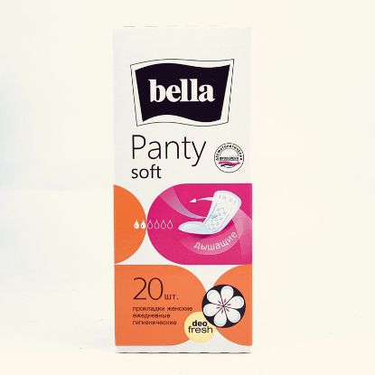 Изображение BELLA PANTY SOFT ежедневые прокладки 20 шт DEO FRESH