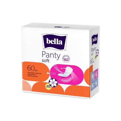 Изображение Прокладки ж/г ежедневные "Bella Panty Soft DEO" по 60 шт. в карт.уп.